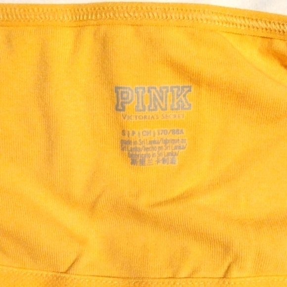 2 PINK Victoria's Secret Cami, Size Small, Yellow and Rose Colored - Picture 7 of 7